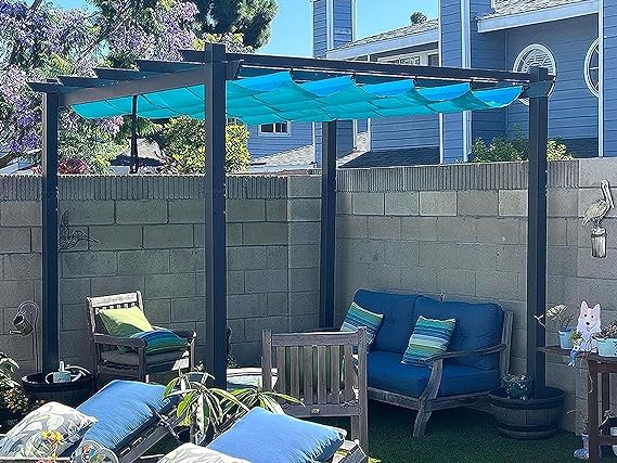 PURPLE LEAF pergola met overkapping voor de tuin