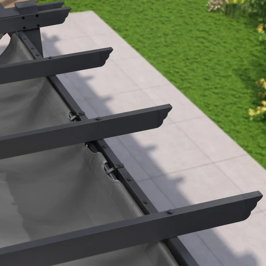 PURPLE LEAF pergola met overkapping voor de tuin