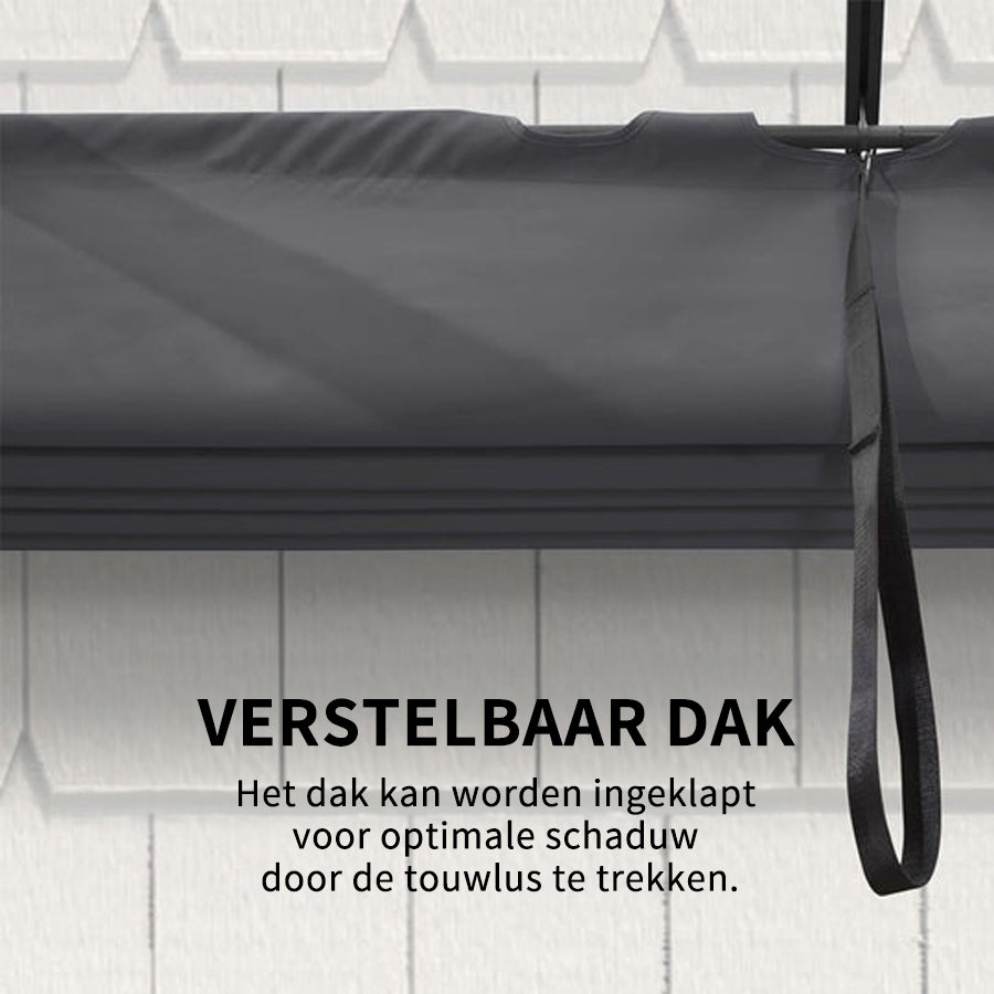 PURPLE LEAF pergola met overkapping voor de tuin