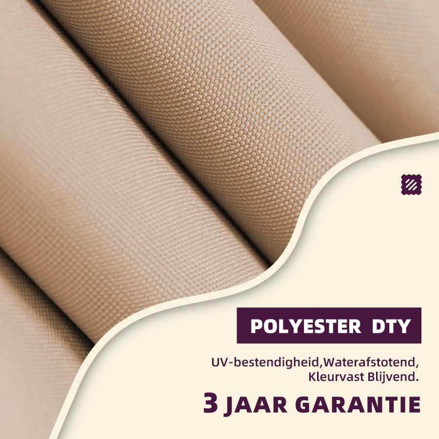 PURPLE LEAF Dubbel Top 360 Graden Rotatie 300 / 330 / 365 / 400 cm Ronde Outdoor Tuin Parasol