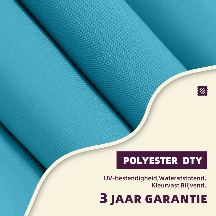 PURPLE LEAF Dubbel Top 360 Graden Rotatie 300 / 330 / 365 / 400 cm Ronde Outdoor Tuin Parasol