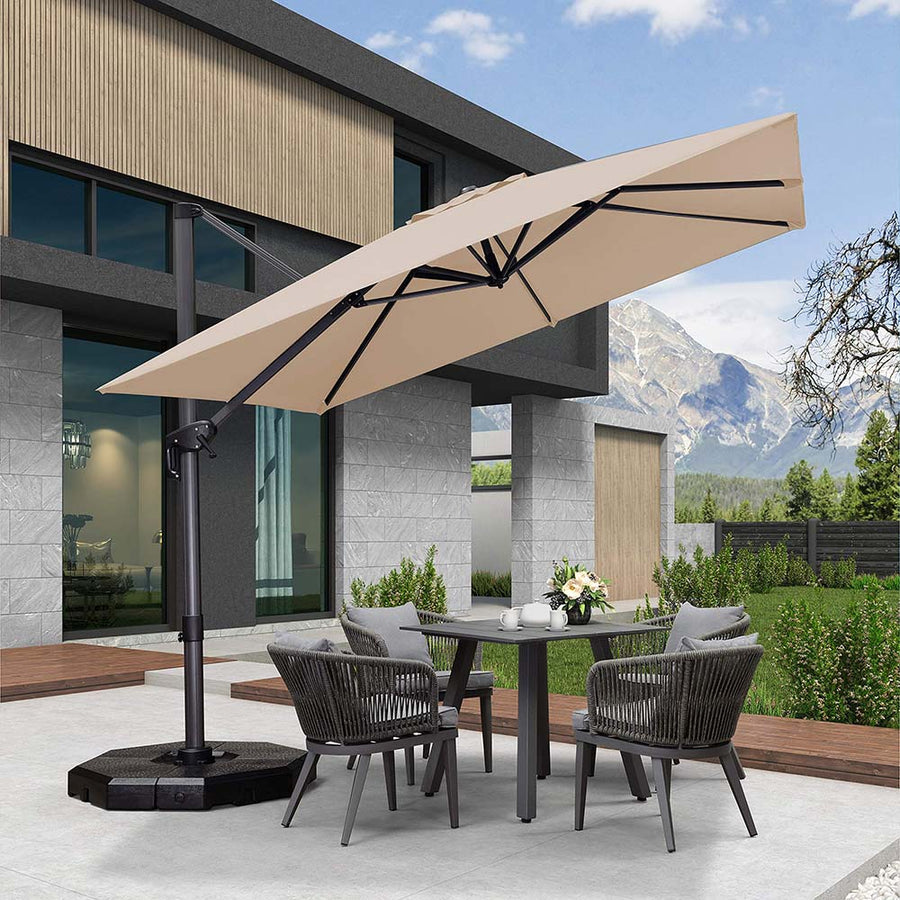 PURPLE LEAF 250x250 / 270x270 / 300x300 / 270 x 330 cm Terrasparasol Outdoor Tuin parasol