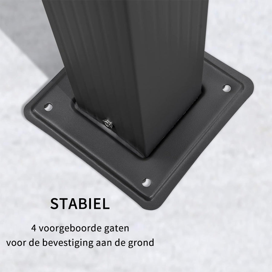 PURPLE LEAF pergola met overkapping voor de tuin