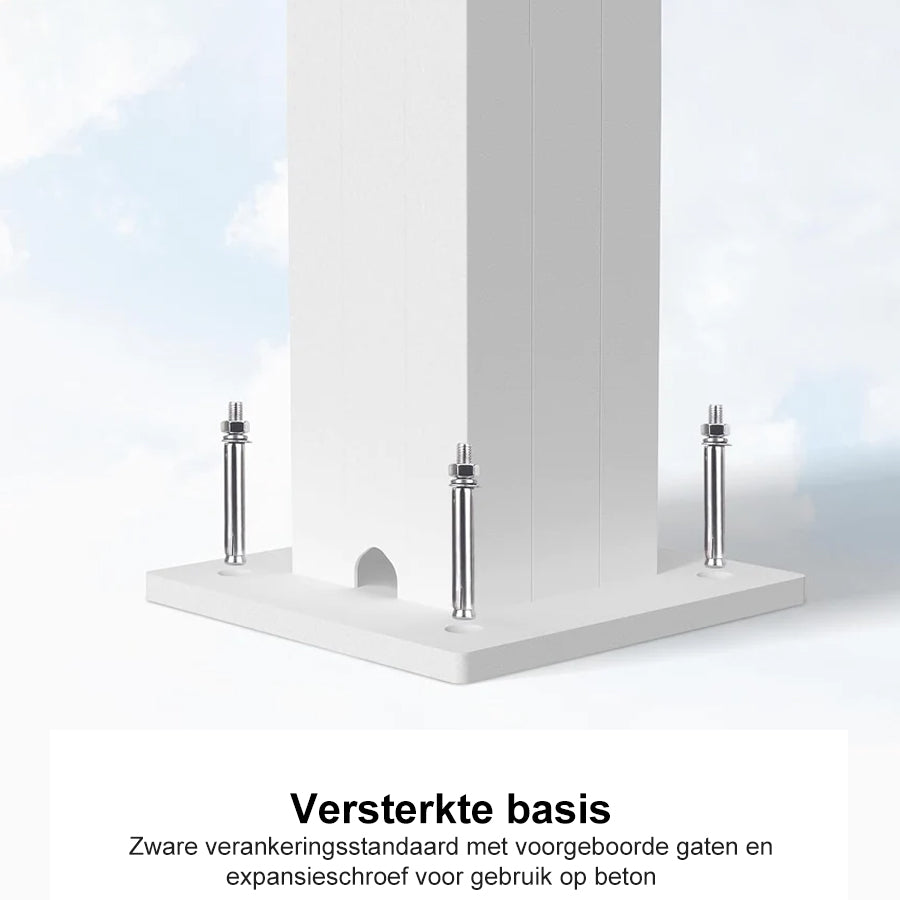 PURPLE LEAF Outdoor Louvered Pergola Aluminium Wit Pergola Patio Metal pergola met verstelbare Rainproof Hardtop Gazebo Modern voor Tuin Gazons Party