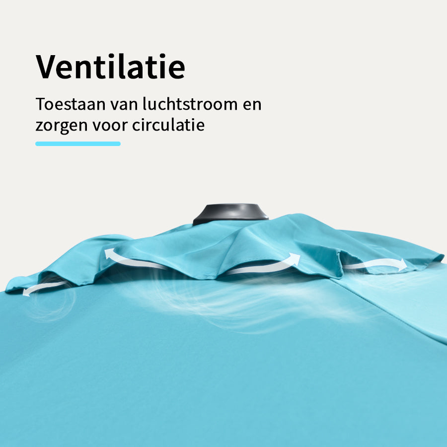 PURPLE LEAF 250x250 / 270x270 / 300x300 / 270 x 330 cm Terrasparasol Outdoor Tuin parasol