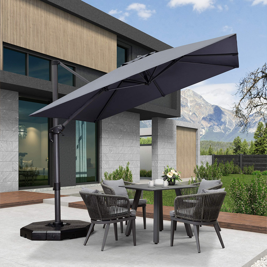 PURPLE LEAF 250x250 / 270x270 / 300x300 / 270 x 330 cm Terrasparasol Outdoor Tuin parasol