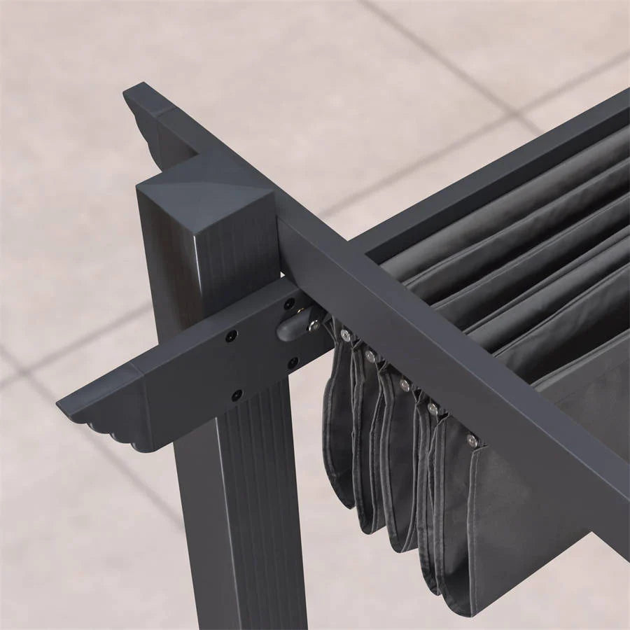 PURPLE LEAF pergola met overkapping voor de tuin