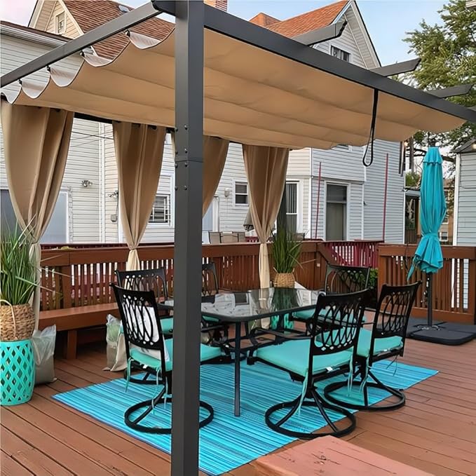 PURPLE LEAF pergola met overkapping voor de tuin