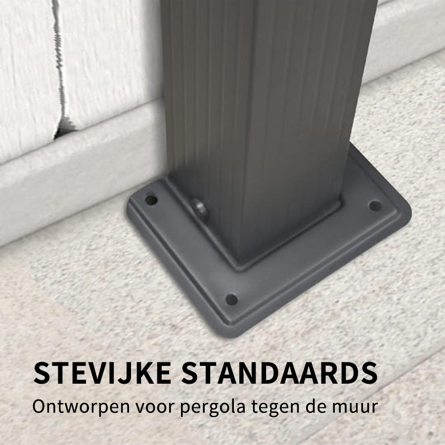 PURPLE LEAF pergola met overkapping voor de tuin