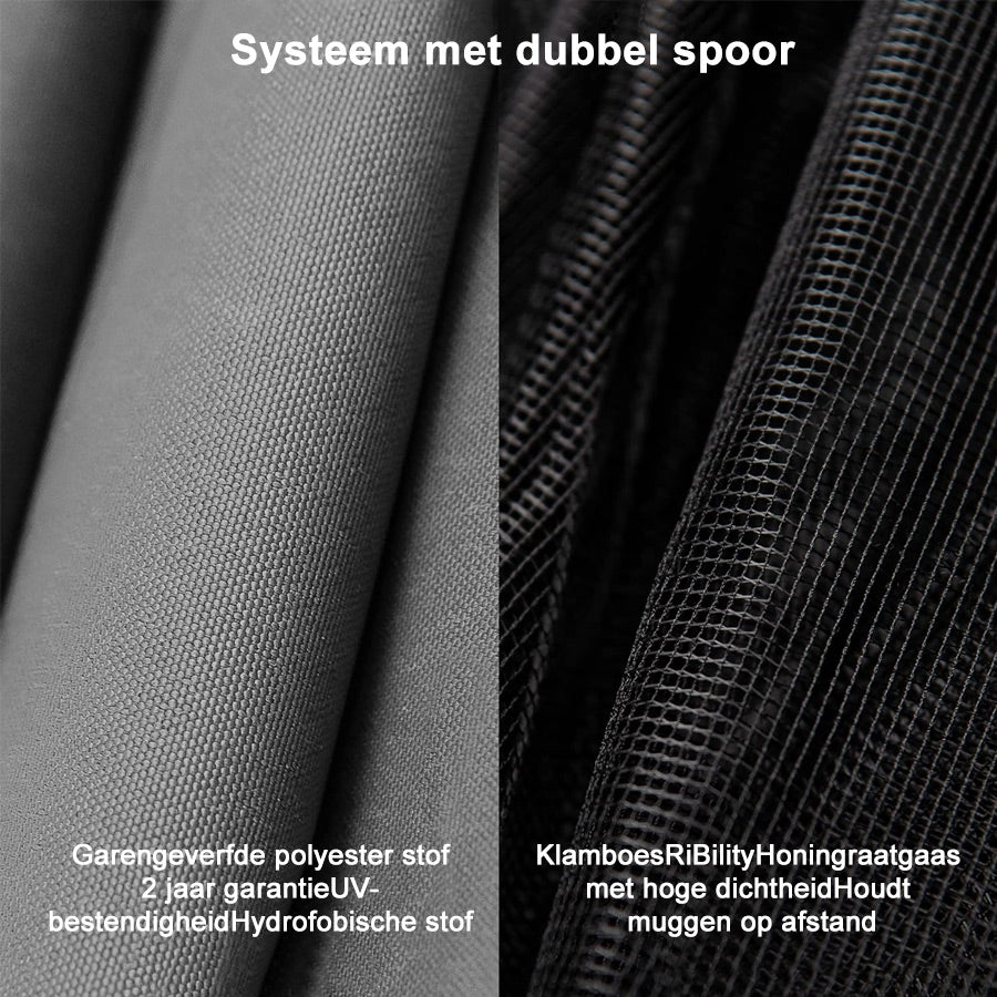 PURPLE LEAF Paviljoen 3 x 4 m Waterdichte Stalpergola met Roosterdak Aluminium Terrasoverkapping Hardtop Paviljoen met Klamboes en Gordijnen, Grijs