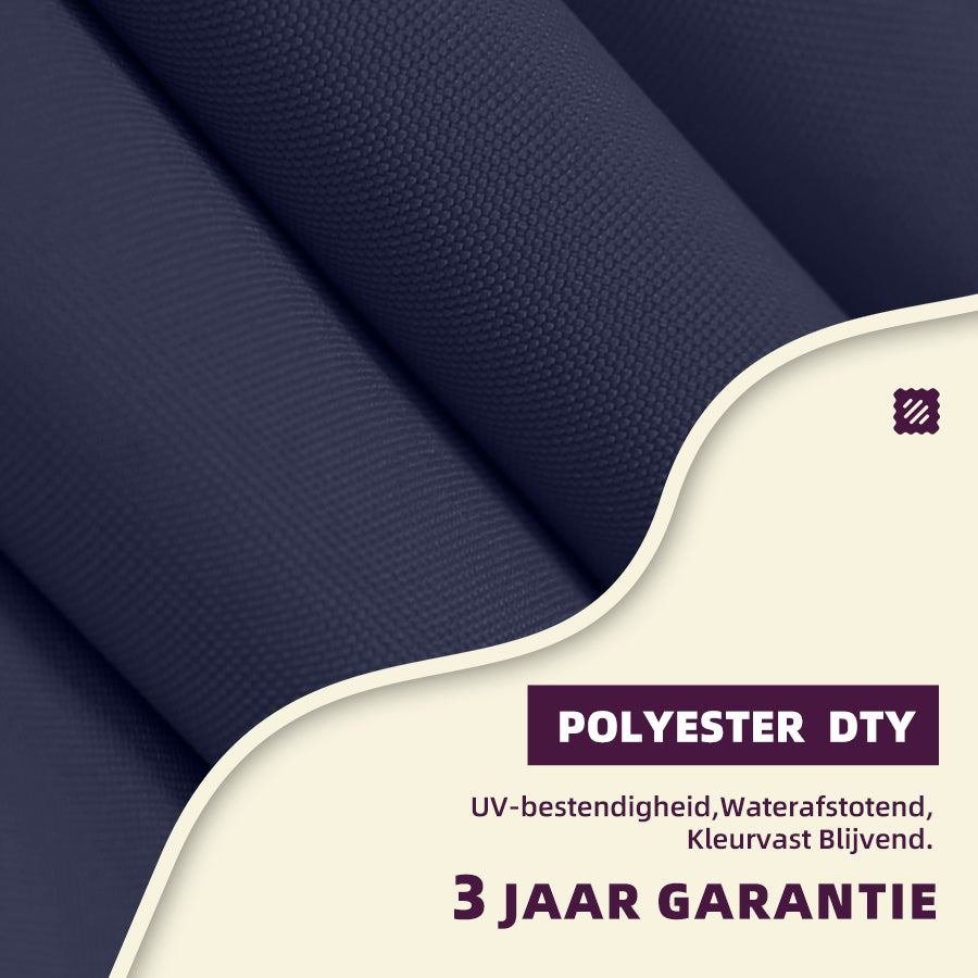 PURPLE LEAF Dubbele Top 360 Graden Rotatie 300x300cm/330x330cm/365x365 cm Vierkante Outdoor Tuin Parasol