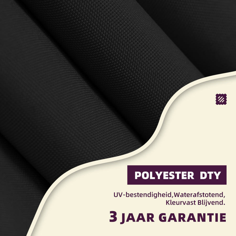 PURPLE LEAF Dubbel Top 360 Graden Rotatie 300 / 330 / 365 / 400 cm Ronde Outdoor Tuin Parasol