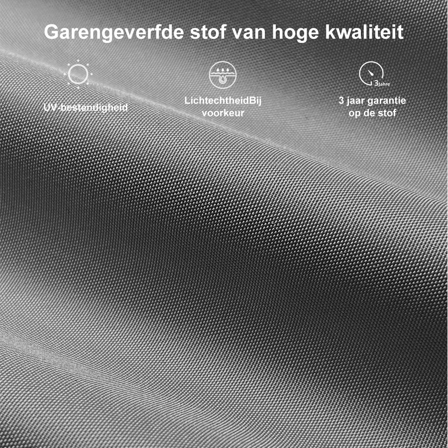 PURPLE LEAF Houten Look Pergola Dubbel Bovenframe Grijs Metaal Tuinpaviljoen Pergola Waterdicht Stabiel Wintervast, Tuinpaviljoen Met Zonnescherm Afdak-WPG