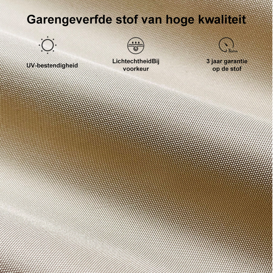 PURPLE LEAF Houten Look Pergola Dubbel Bovenframe Grijs Metaal Tuinpaviljoen Pergola Waterdicht Stabiel Wintervast, Tuinpaviljoen Met Zonnescherm Afdak-WPG