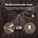 PURPLE LEAF Hardtop Prieel Frame Aluminium Gegalvaniseerd Stalen Dak Zonwering Partytent met Gordijn en Klamboe