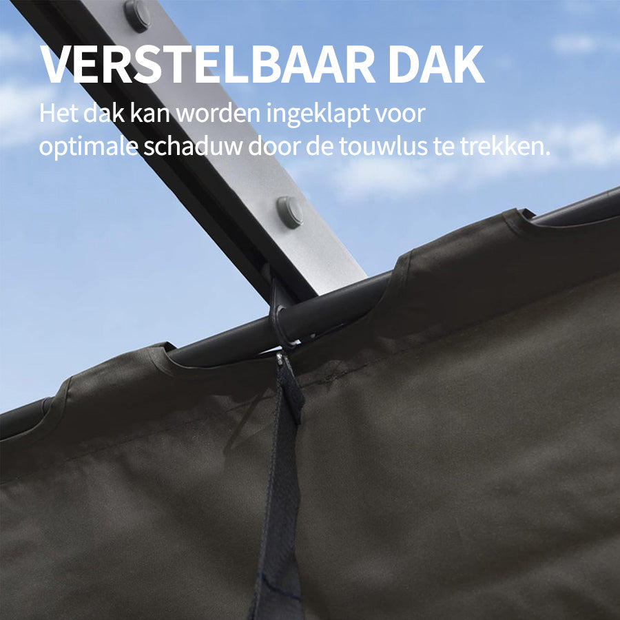 PURPLE LEAF pergola met overkapping voor de tuin