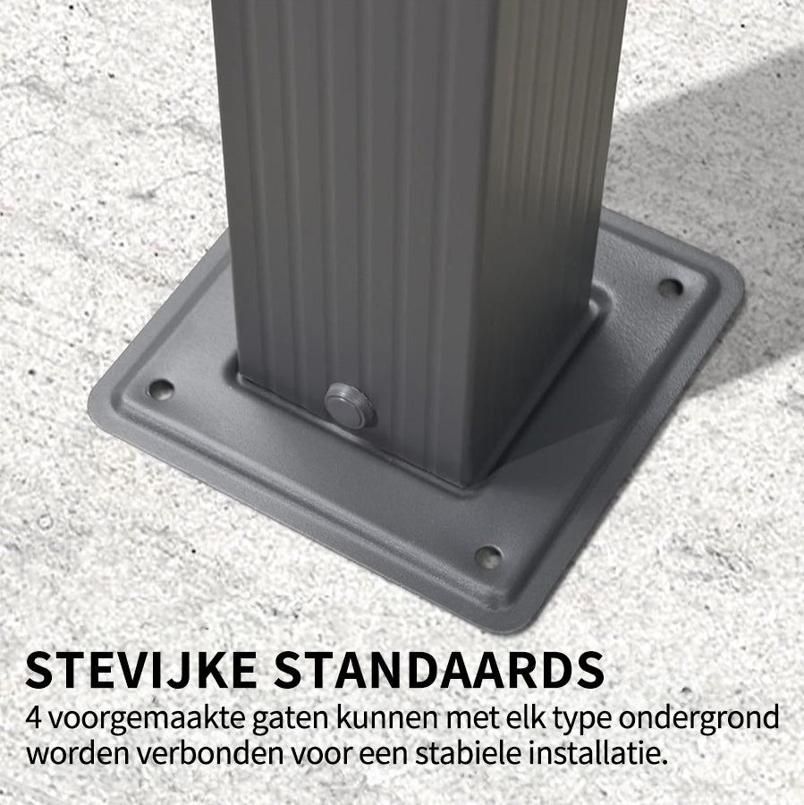 PURPLE LEAF pergola met overkapping voor de tuin