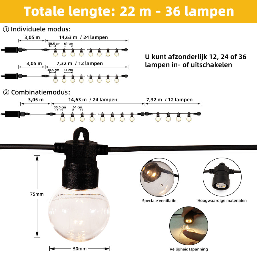 PURPLE LEAF Hardtop Tuinpaviljoen Essential met Warmwitte Verlichting, Gegalvaniseerd Stalen Dak, Aluminium Frame, Gordijnen en Klamboe – Grijs