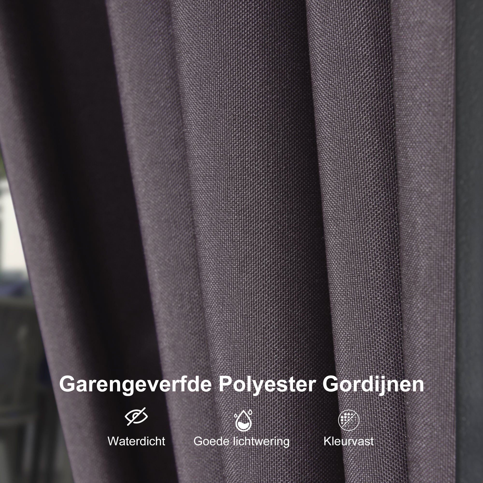 PURPLE LEAF Hardtop Prieel Basismodel Gegalvaniseerd Stalen Dak Aluminium Frame met Gordijn en Klamboe – Grijs