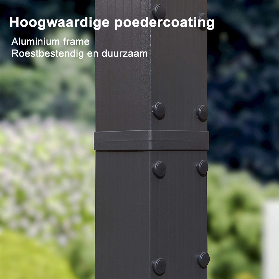 PURPLE LEAF pergola met overkapping voor de tuin