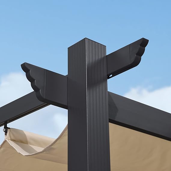 PURPLE LEAF pergola met overkapping voor de tuin