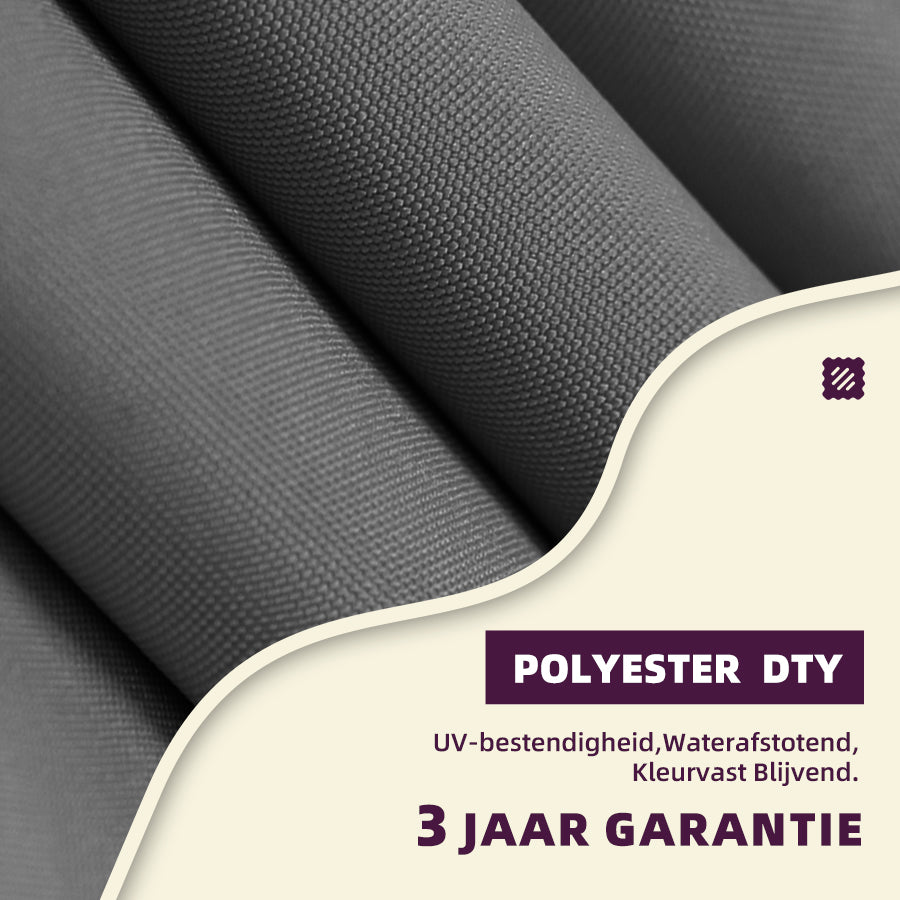 PURPLE LEAF Dubbele Top 360 Graden Rotatie 300x300cm/330x330cm/365x365 cm Vierkante Outdoor Tuin Parasol