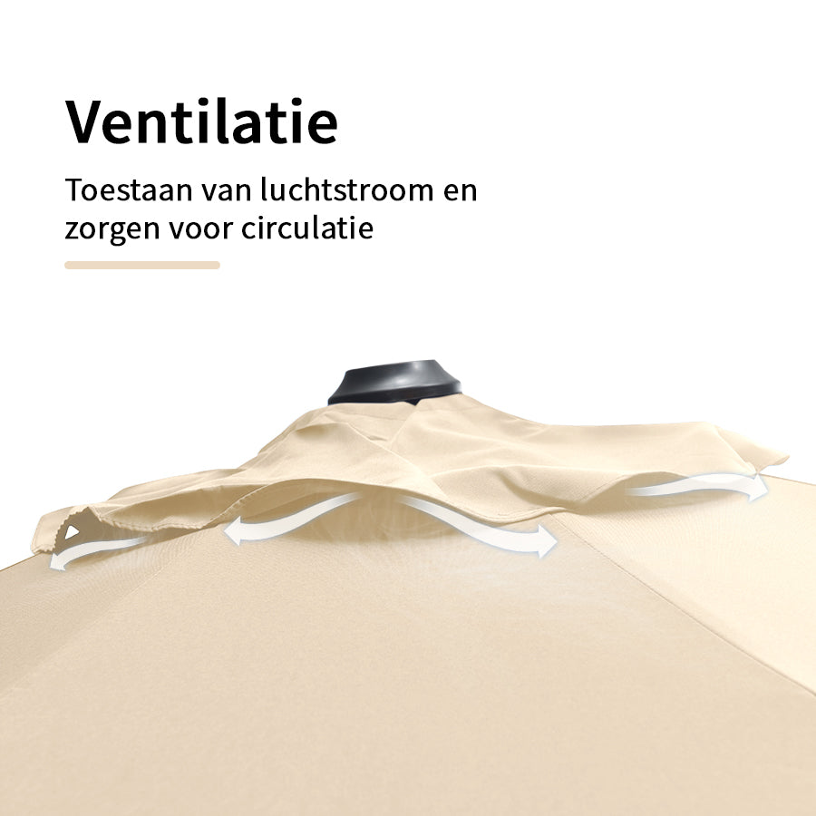 PURPLE LEAF  250x250 / 270x270 / 300x300 / 270 x 330 cm Terrasparasol Outdoor Tuin parasol