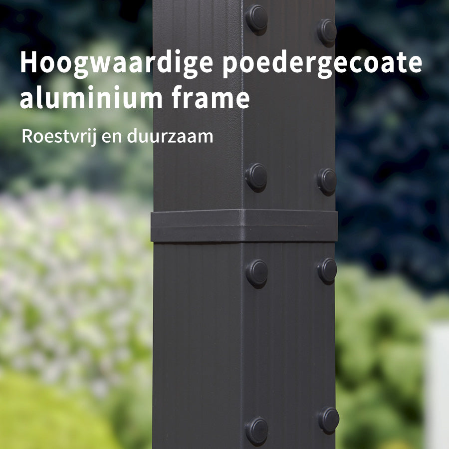 PURPLE LEAF pergola met overkapping voor de tuin