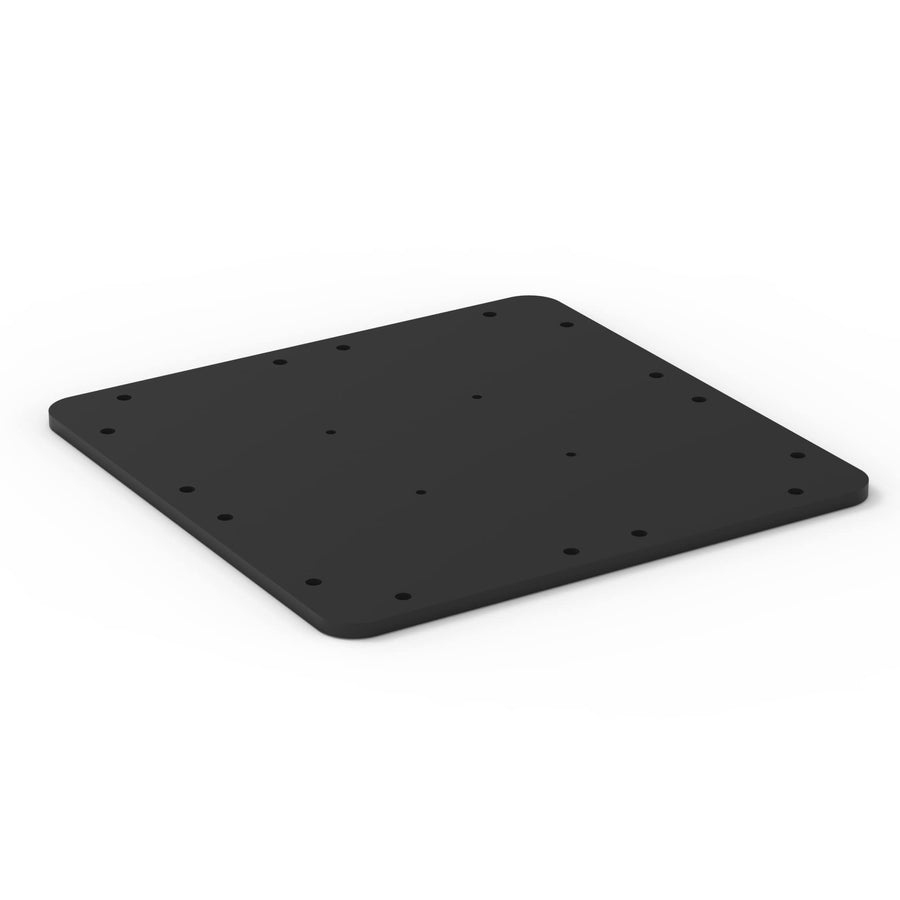 PURPLE LEAF Offset-zonnescherm Stalen plaatbasis, 46cm x 43.5cm x 3cm