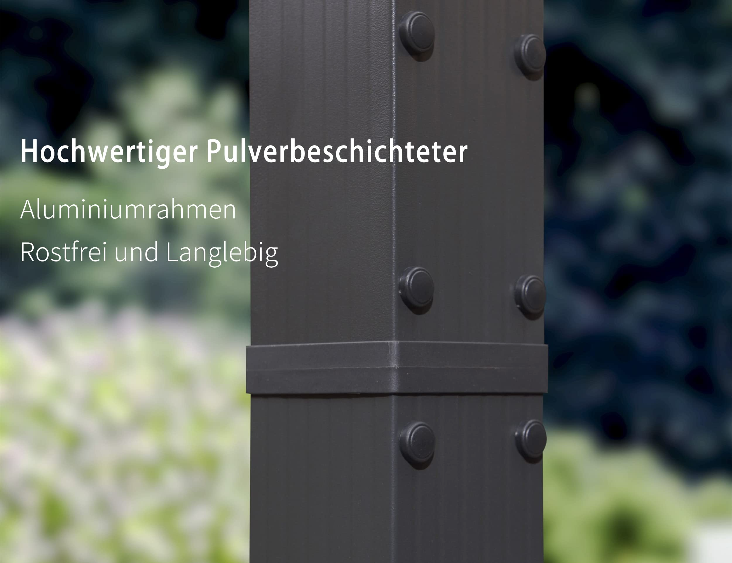 PURPLE LEAF pergola met overkapping voor de tuin